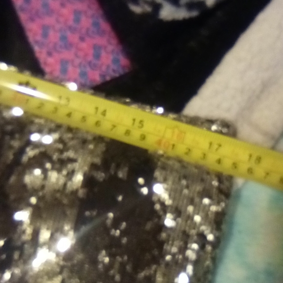 Haute Hippie sequin gold mini skirt - Picture 4 of 4